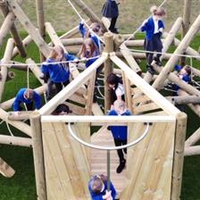 A Crazy Climbing Frame for Framwellgate Moor Primary School!